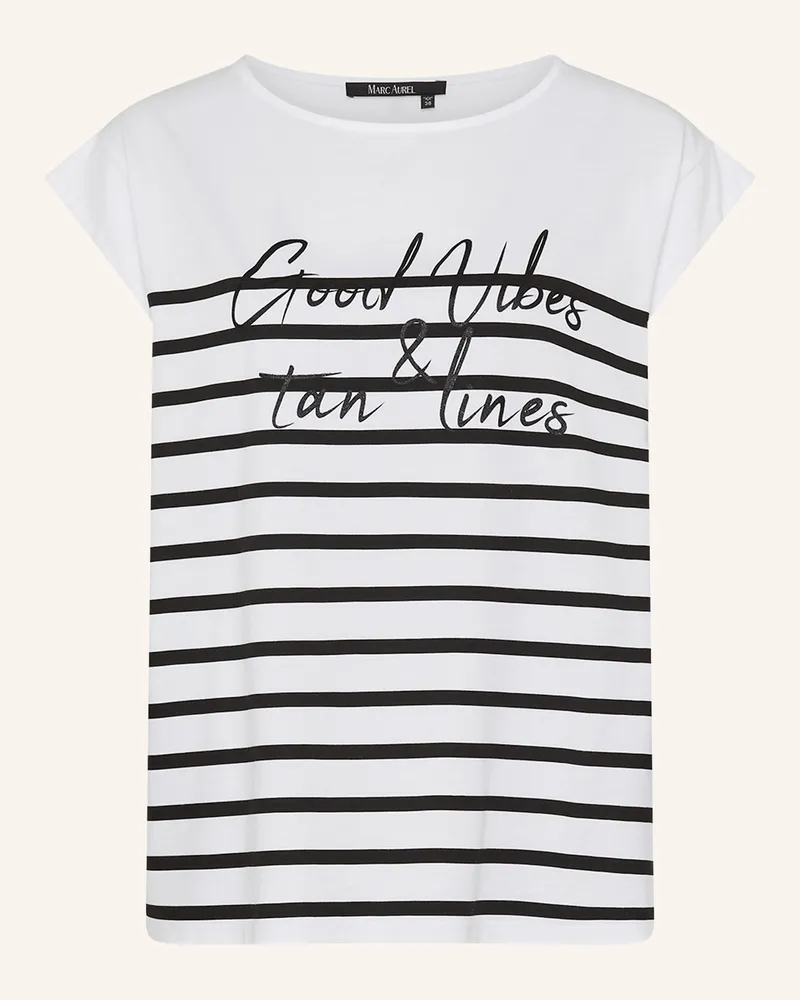 MARC AUREL Shirt weiss Weiss