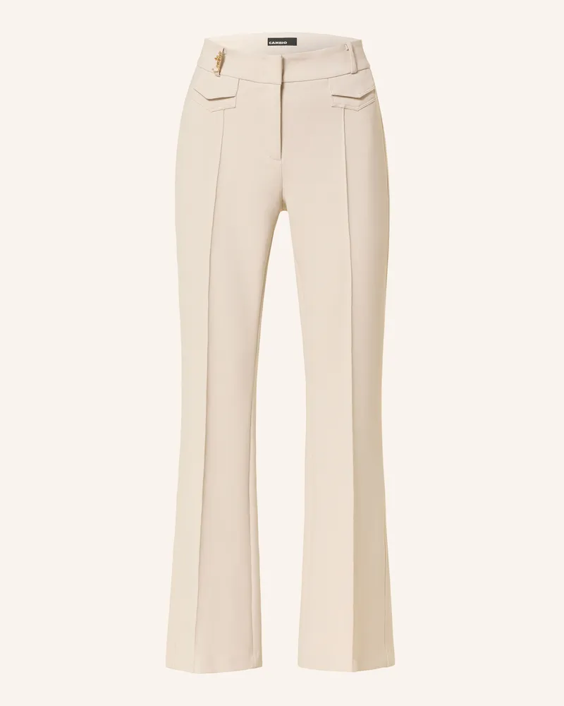 Cambio Flared Jeans FAWN Beige