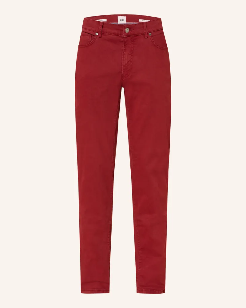 Brax Hose Cadiz Straight Fit rot Dunkelrot