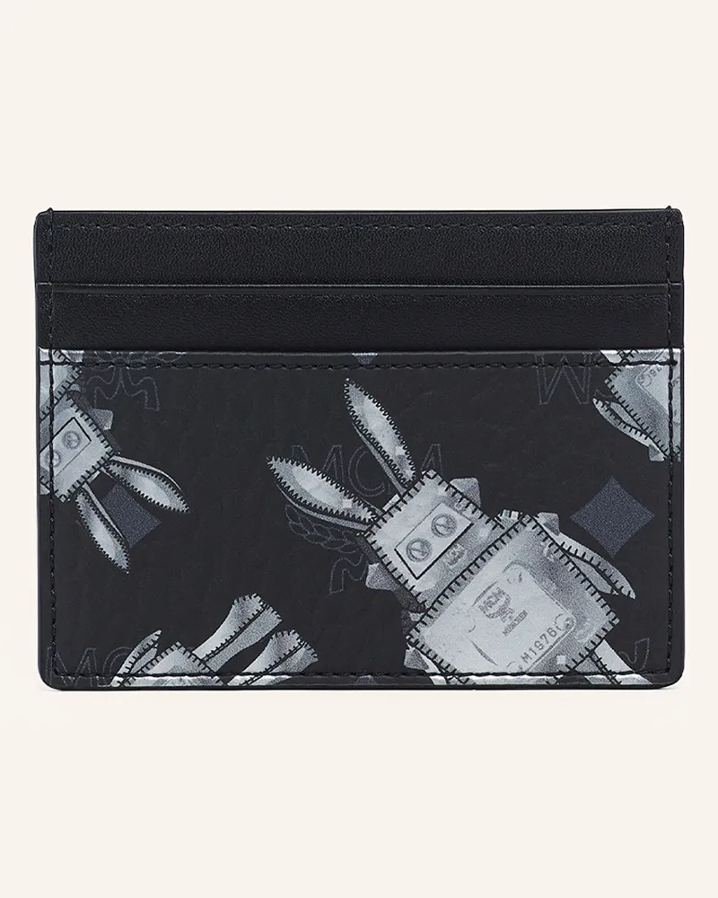 MCM Kartenetui schwarz Schwarz