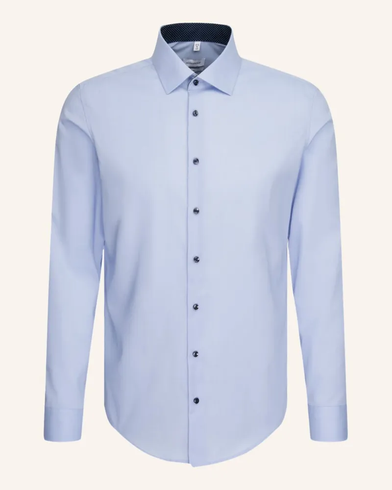 Seidensticker Business Hemd Slim Fit Hellblau