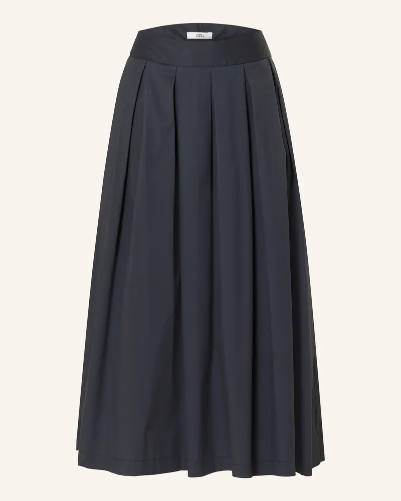 0039 Italy Faltenrock Kylie blau Dunkelblau