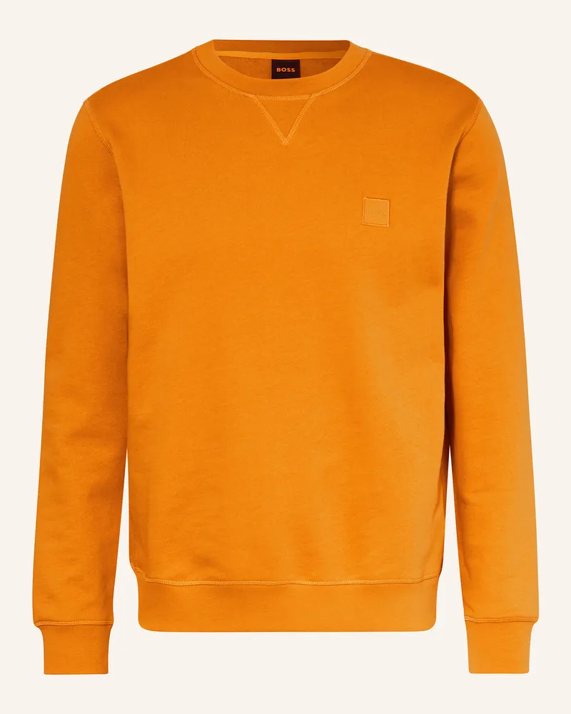 HUGO BOSS Sweatshirt WESTART Orange