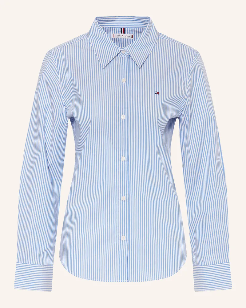 Tommy Hilfiger Hemdbluse Hellblau