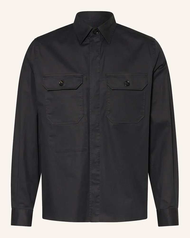 Ermenegildo Zegna Overshirt Schwarz