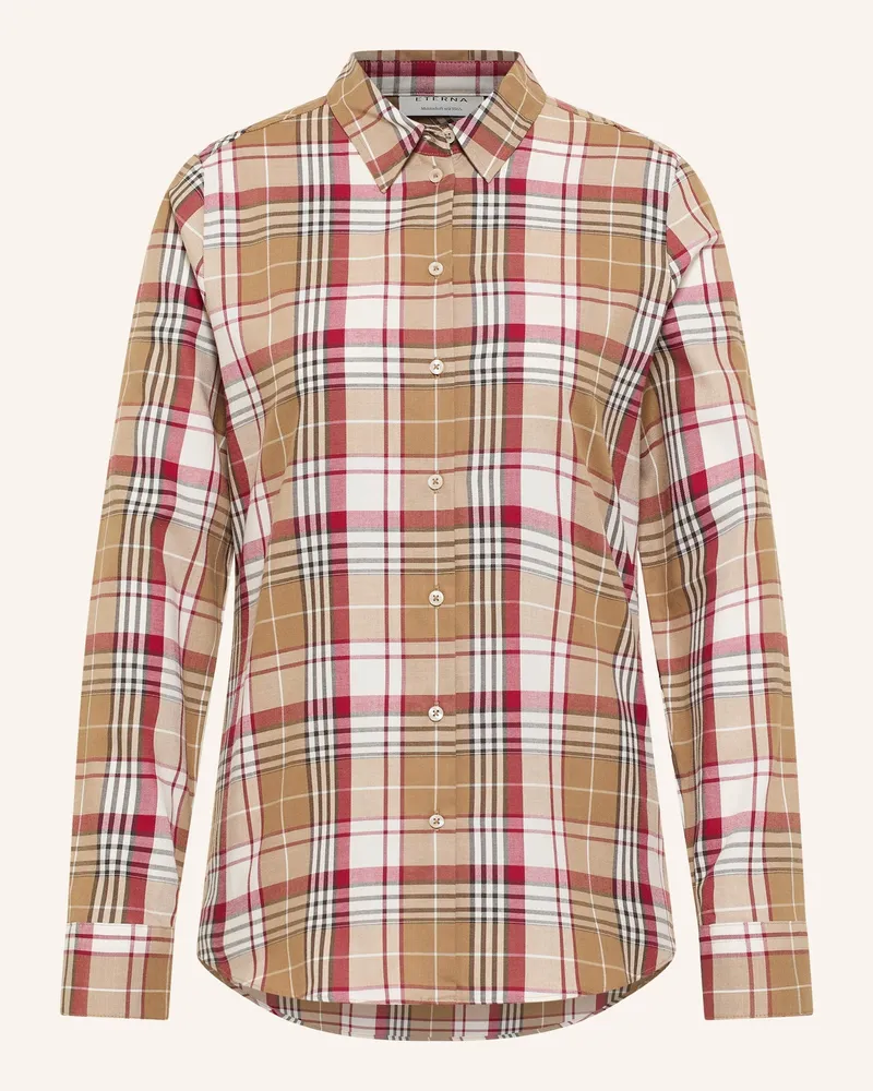 Eterna Bluse REGULAR FIT Beige