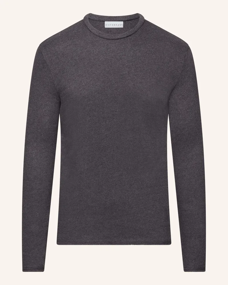 KIEFERMANN Kiefermann Modernes Herren-Sweatshirt Neal grau Dunkelgrau