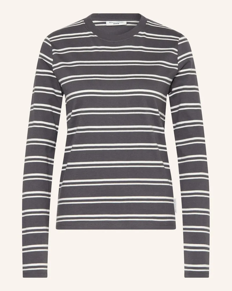 Marc O'Polo Longsleeve grau Dunkelgrau