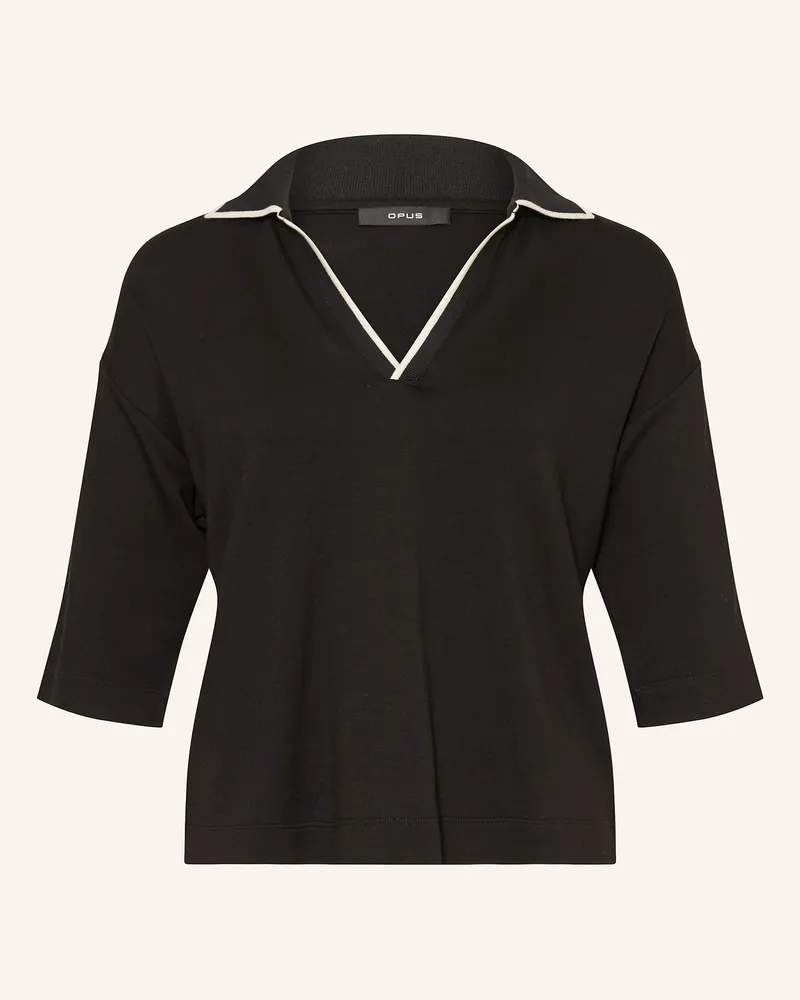OPUS T-Shirt SOFFICE Schwarz