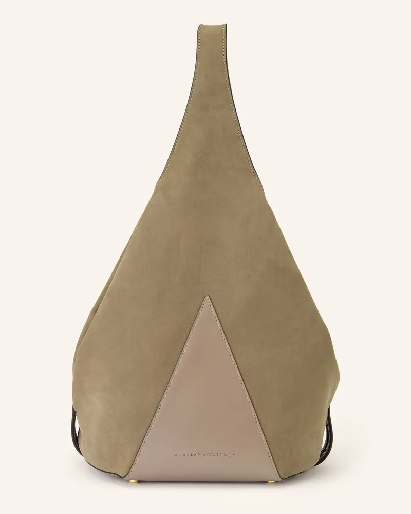 Stella McCartney Schultertasche Appaloosa Medium braun Khaki