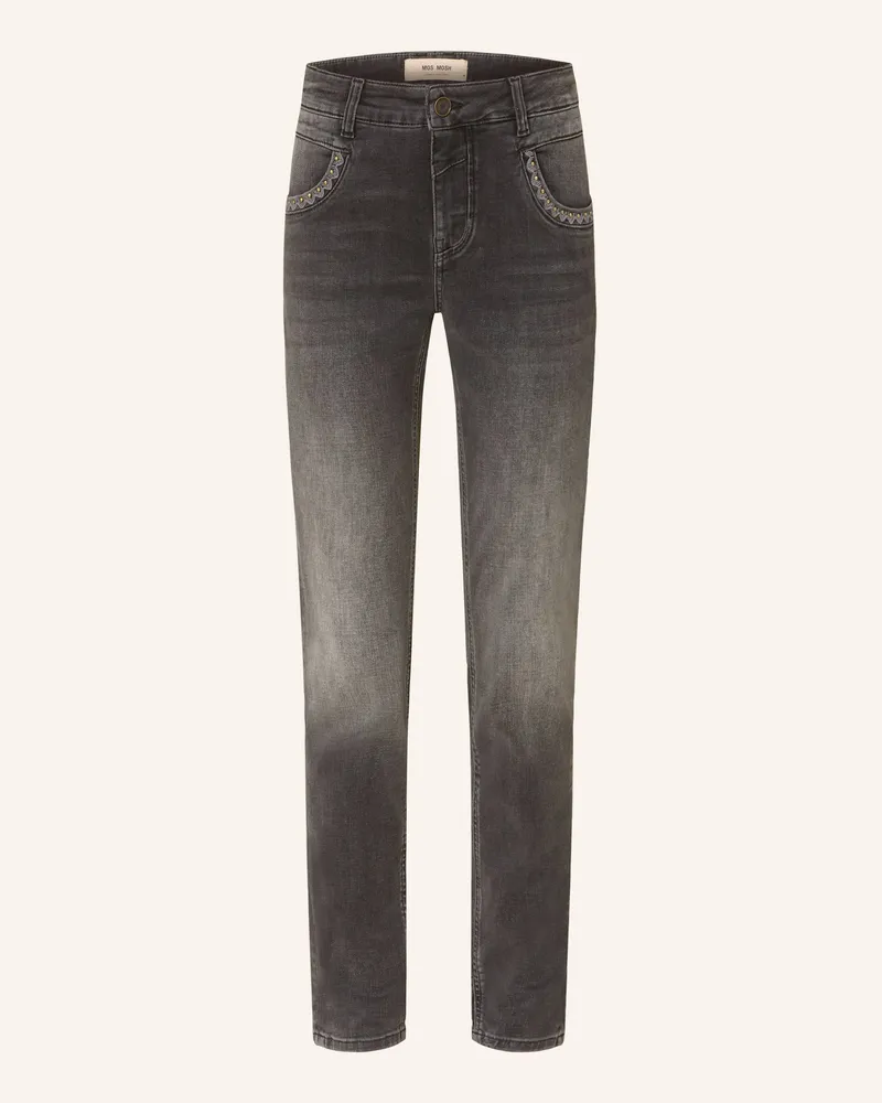Mos Mosh Straight Jeans Mm Naomi Perla grau 850