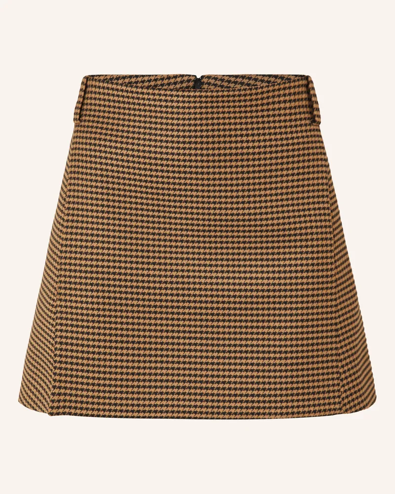 Courrèges Rock schwarz Camel