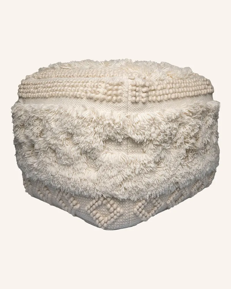 Kayoom Sitzkissen Pouf BOHIST NATURAL Nude