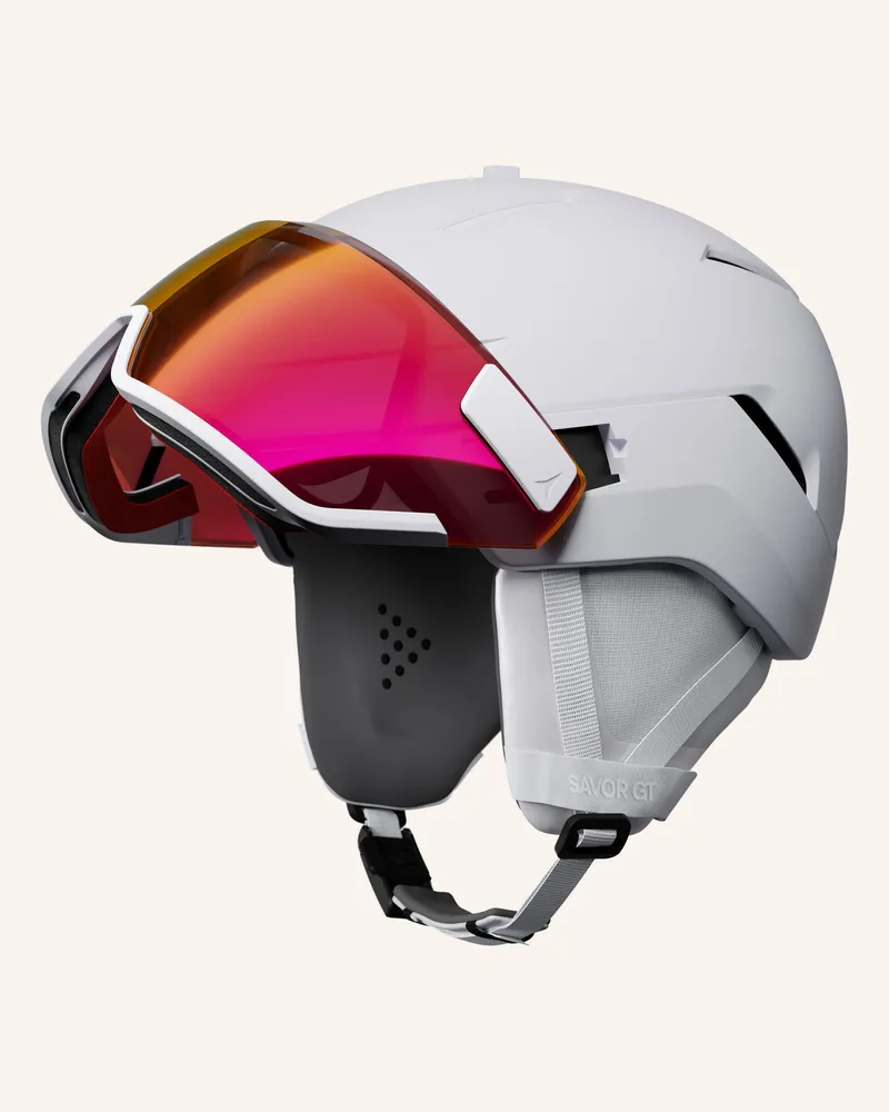 Atomic Skihelm Savor Gt Amid Visor Photo weiss Weiss