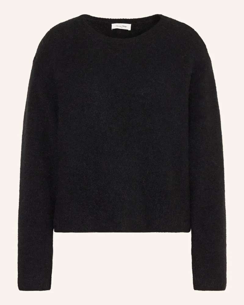 American Vintage Pullover Vitow Mit Alpaka schwarz Schwarz