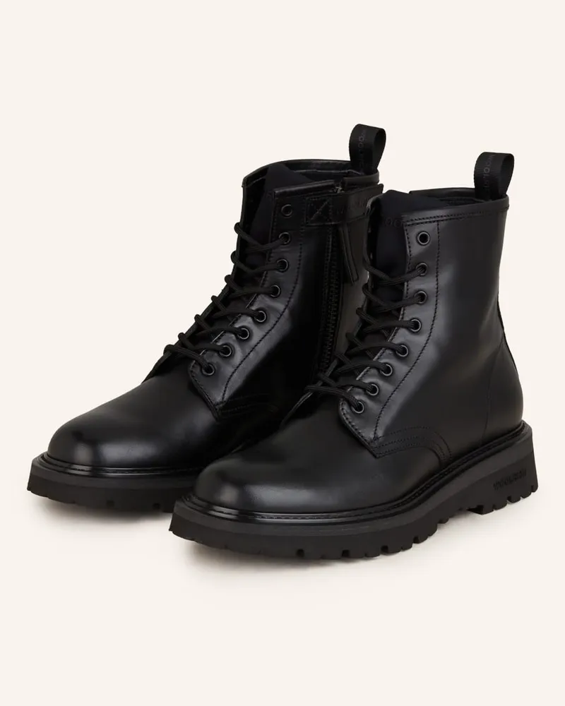 Woolrich Schnürboots - SCHWARZ