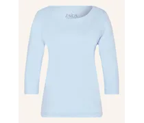 ZAíDA Shirt mit 3/4-Arm Blau