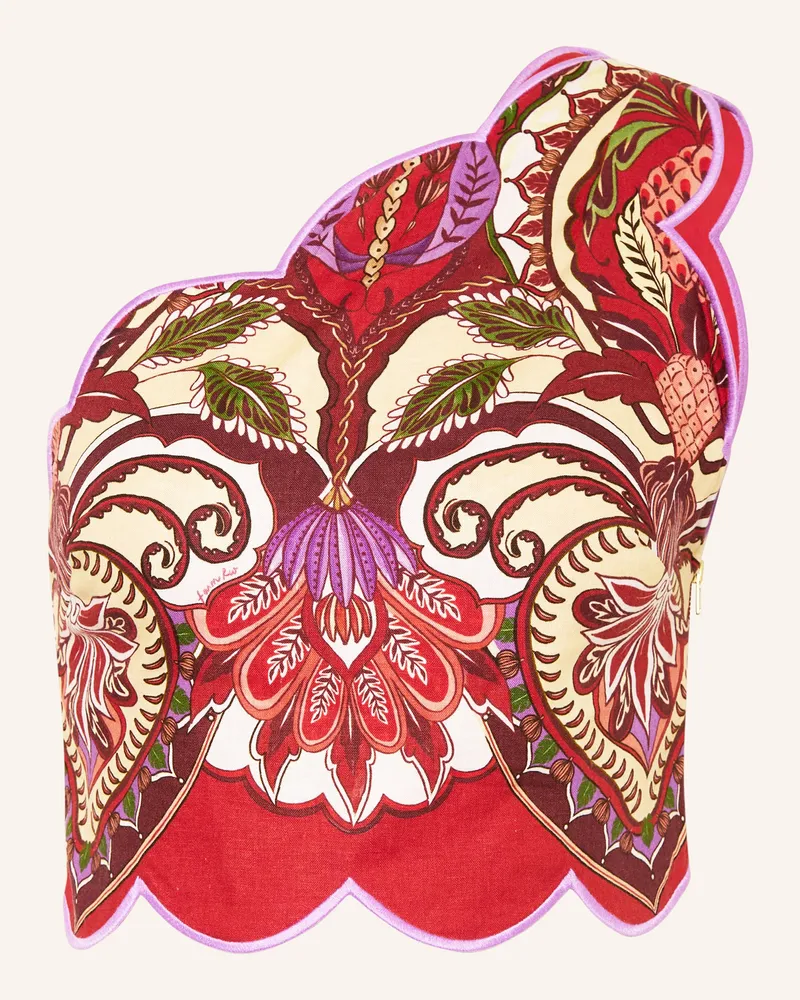 FARM Rio One-Shoulder-Top Odara rot Rot