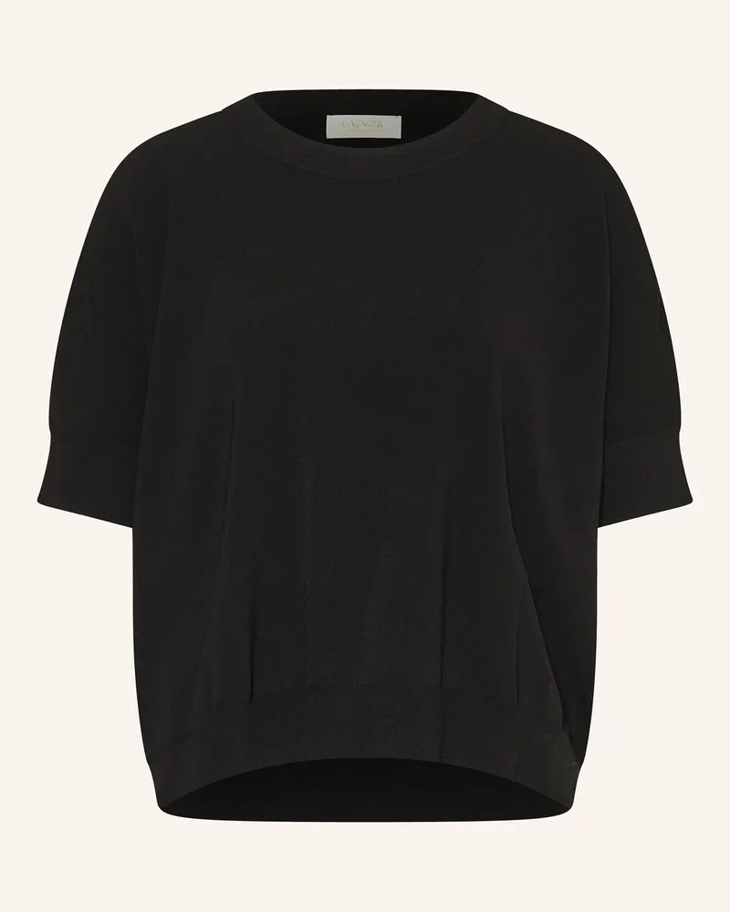 CATNOIR Strickshirt Mit 3/4-Arm schwarz Schwarz
