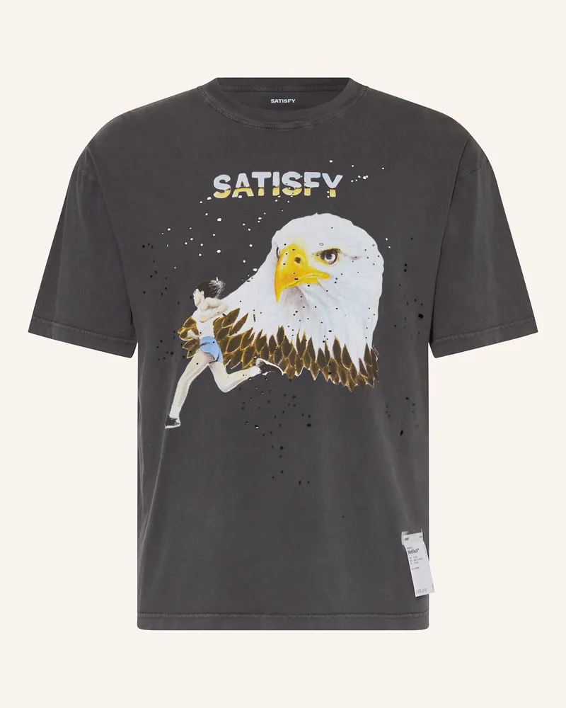 Satisfy T-Shirt Dunkelgrau