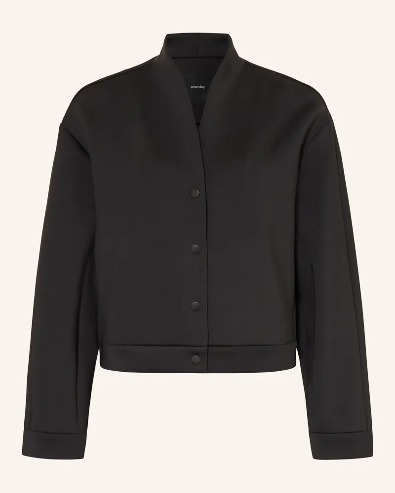 someday. Kastenjacke Ulissa schwarz Schwarz