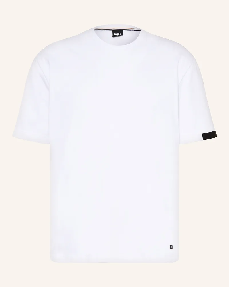 HUGO BOSS Schlafshirt Hd Logo weiss Weiss