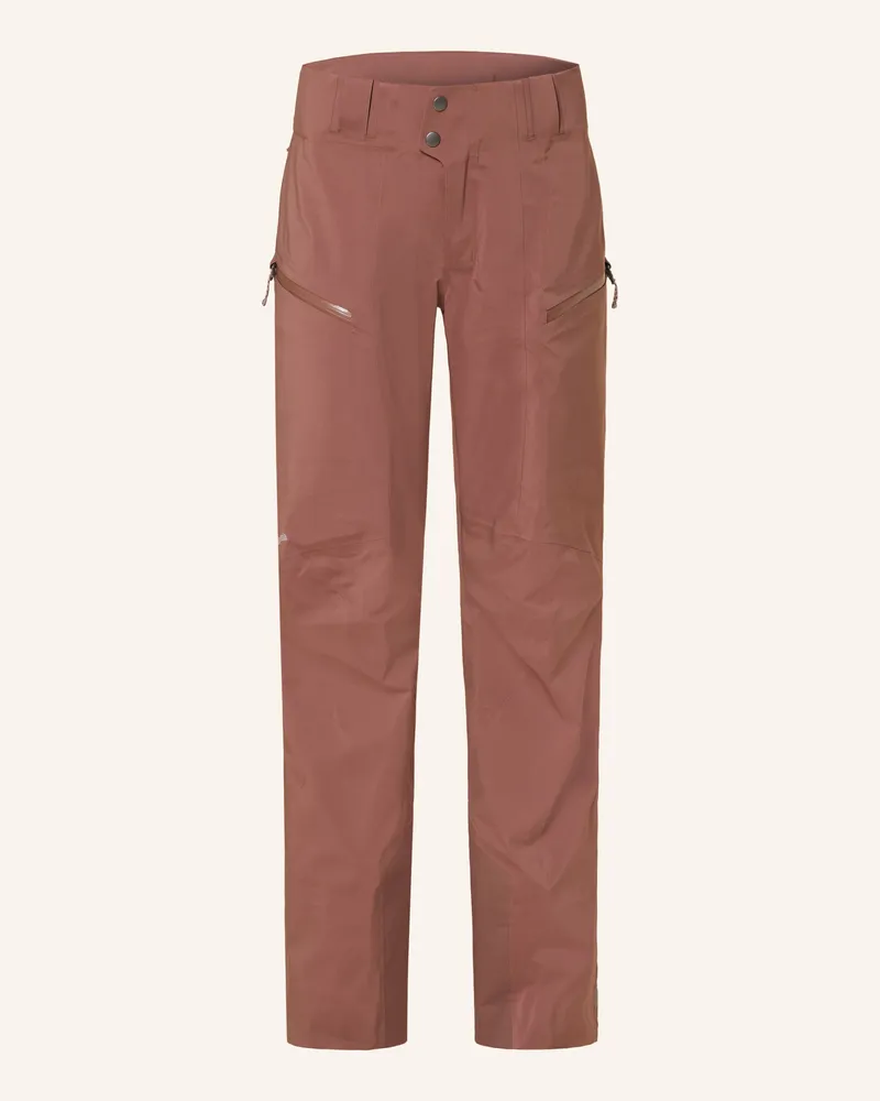 Patagonia Hardshell-Skihose STORMSTRIDE Altrosa