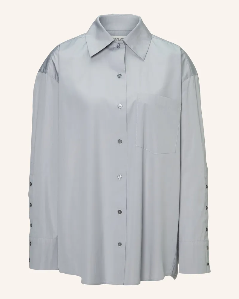 Marc O'Polo Boyfriend-Bluse grau Grau