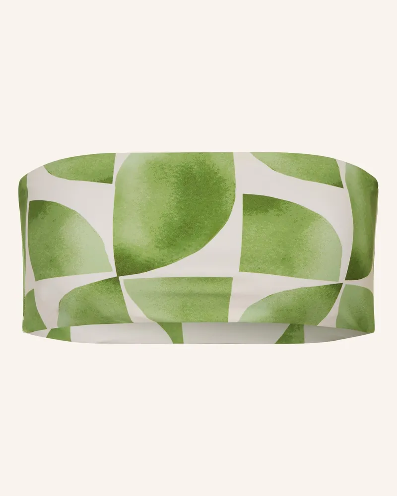 Seafolly Australia Bandeau-Bikini-Top SUNRAY zum Wenden Hellgrün