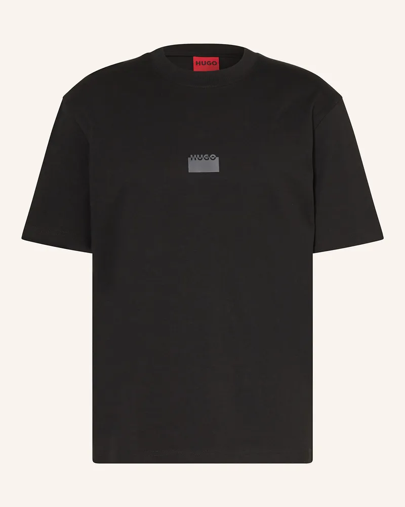 HUGO BOSS T-Shirt DELASTEE Schwarz