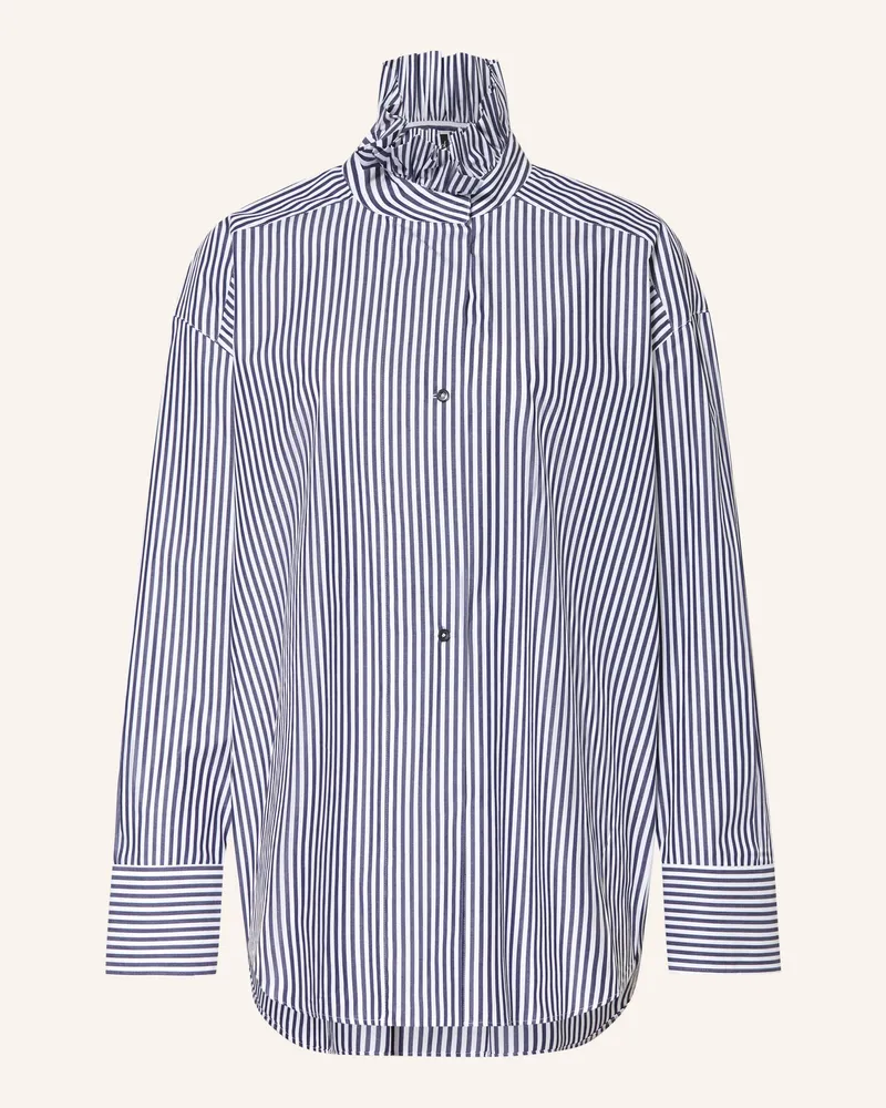 van Laack Bluse Vl-Urmina-Xx blau Dunkelblau