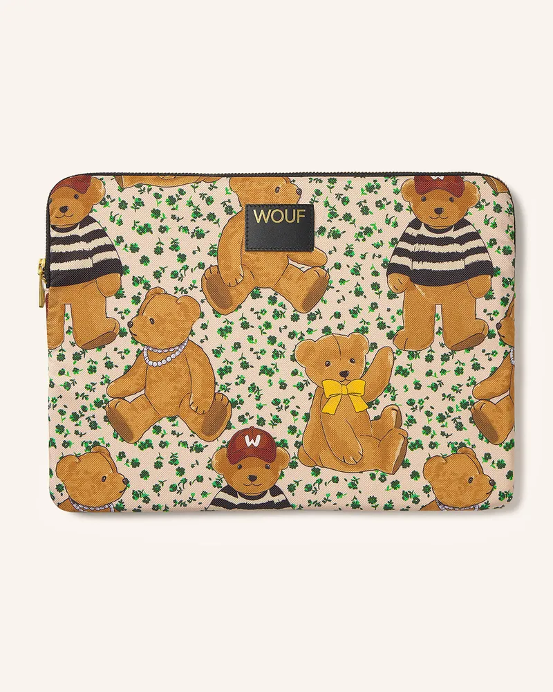 WOUF Laptop-Hülle CUTE Cognac