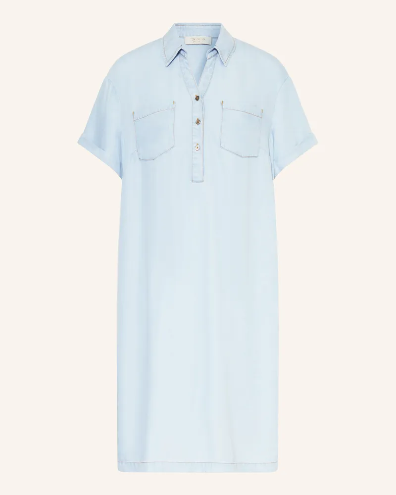 CATNOIR Kleid In Jeansoptik blau Hellblau