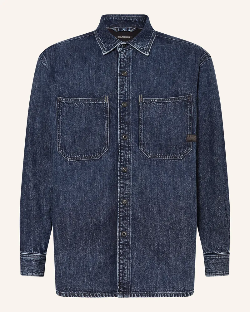 G-STAR RAW Jeans-Overjacket Dunkelblau