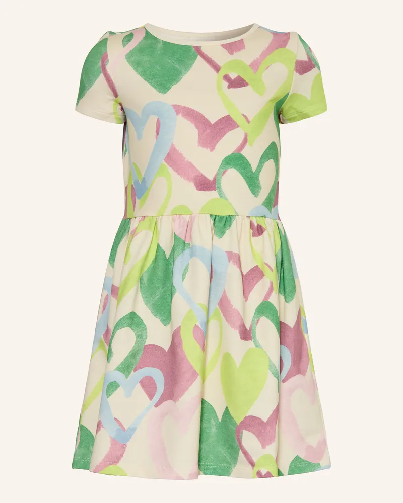 S.Oliver Jerseykleid weiss Grün