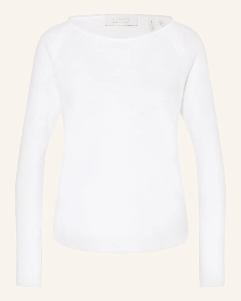 Rich&Royal Longsleeve weiss Weiss
