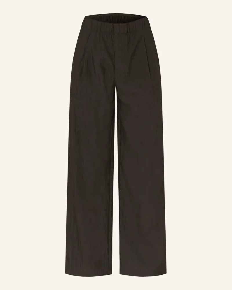 Our Legacy Hose Leisure Regular Fit schwarz Schwarz