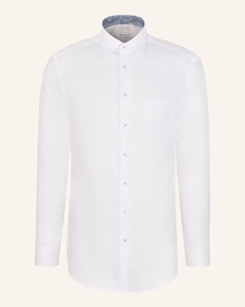 Seidensticker Business Hemd Regular Fit weiss Weiss
