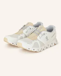 ON Running Sneaker CLOUD 5 PUSH - WEISS Grau