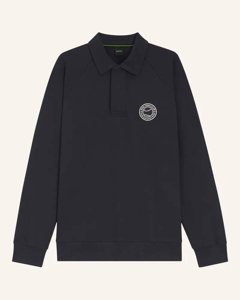 HUGO BOSS Sweatshirt Sw_Join Polo blau Dunkelblau