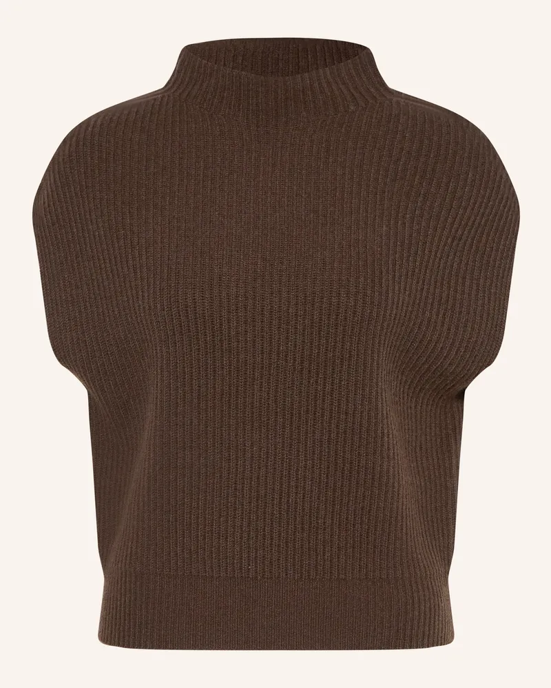 lilienfels Pullunder Mit Cashmere braun Braun