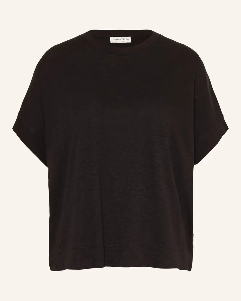 Marc O'Polo T-Shirt schwarz Schwarz