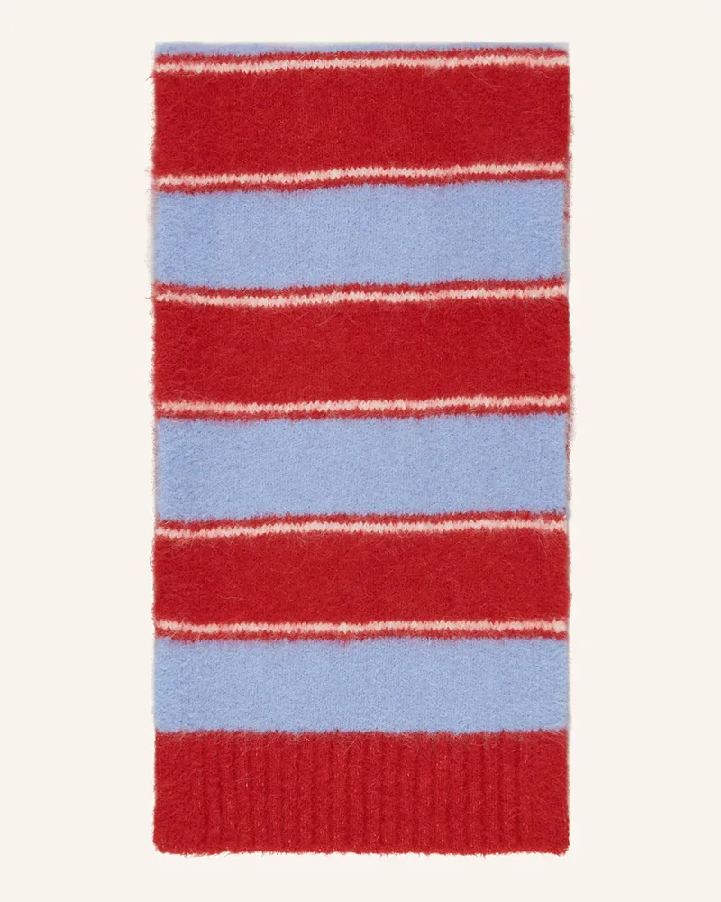 Samsøe & Samsøe Schal SAJEANNE mit Alpaka Rot