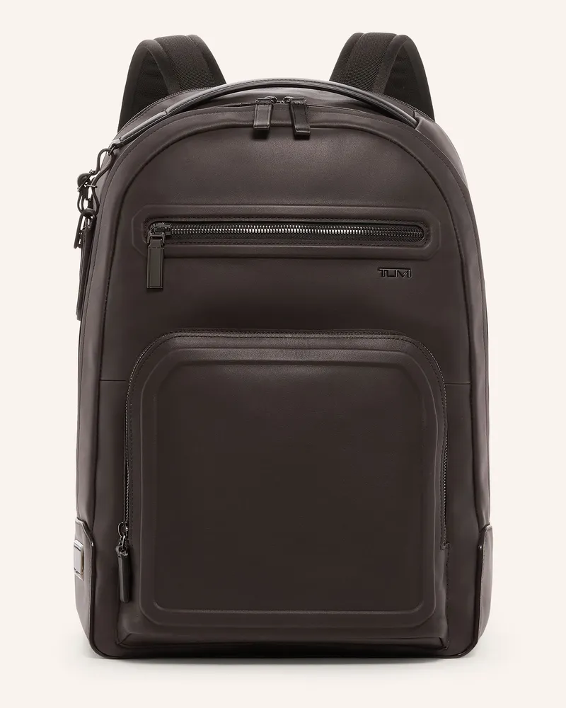 Tumi HARRISON Rucksack WARREN mit Laptop-Fach Dunkelbraun