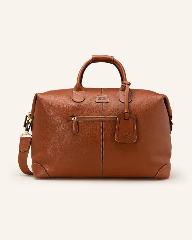 Bric's Reisetasche LIFE PELLE HOLDALL Braun