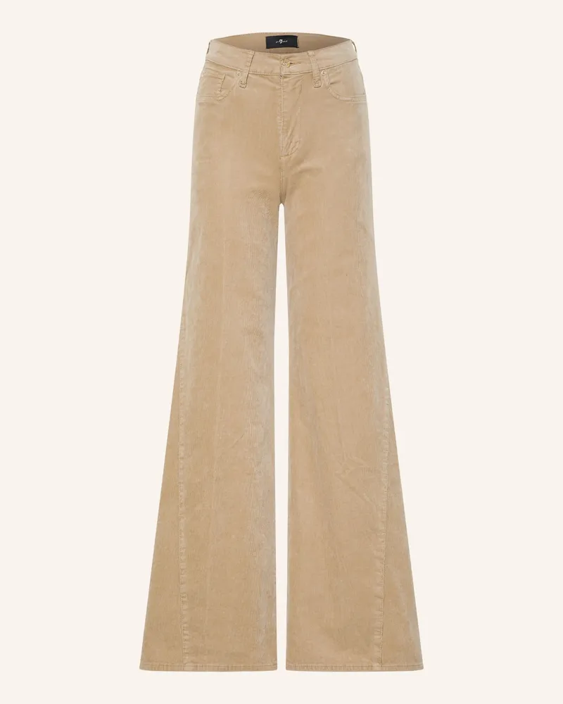 7 for all mankind Cordhose Lotta beige Beige