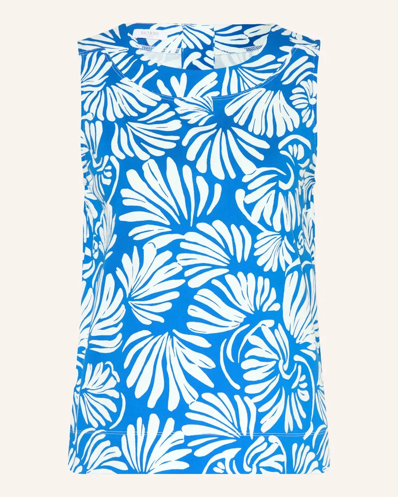 HOBBS London Top Fern weiss Blau