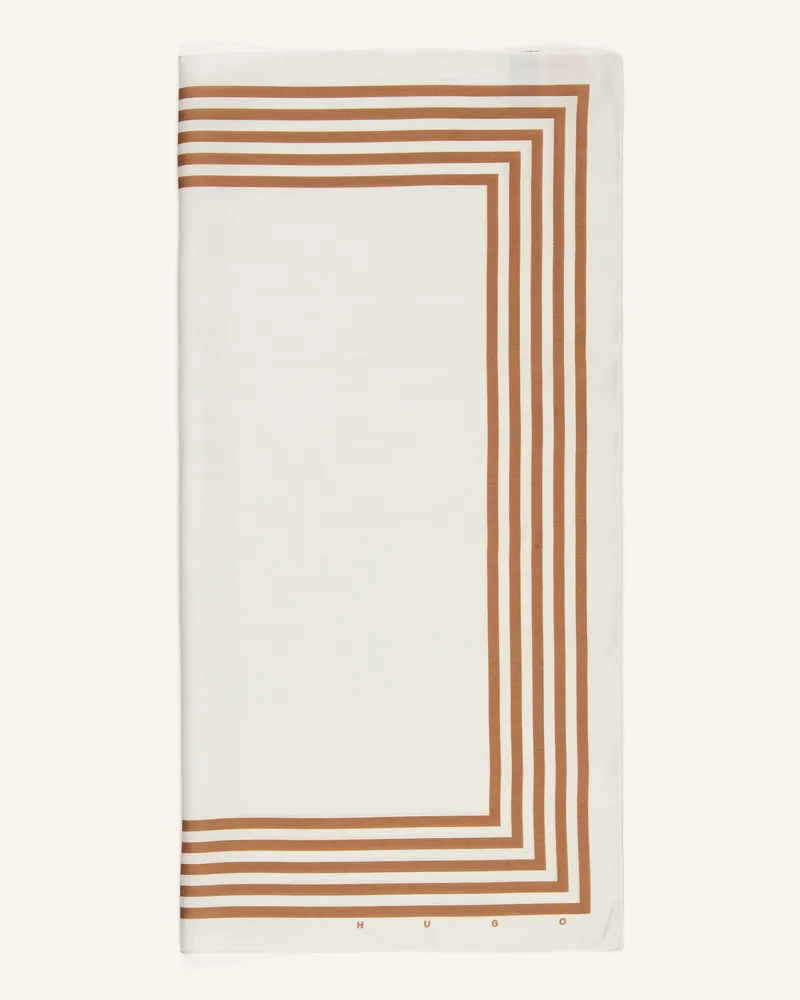 HUGO BOSS Tuch Mit Seide beige Beige