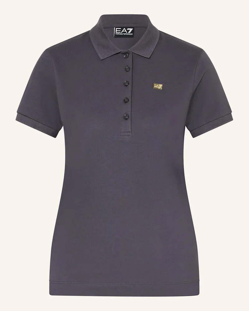 EA7 Funktions-Poloshirt CORE LADY Dunkelblau