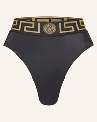 Versace Brazilian-Bikini-Hose Schwarz